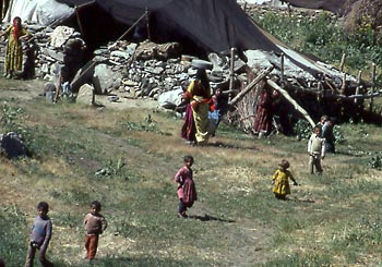Sommerlager der Hakkari-Kurden